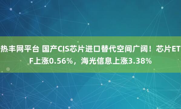 热丰网平台 国产CIS芯片进口替代空间广阔！芯片ETF上涨0.56%，海光信息上涨3.38%