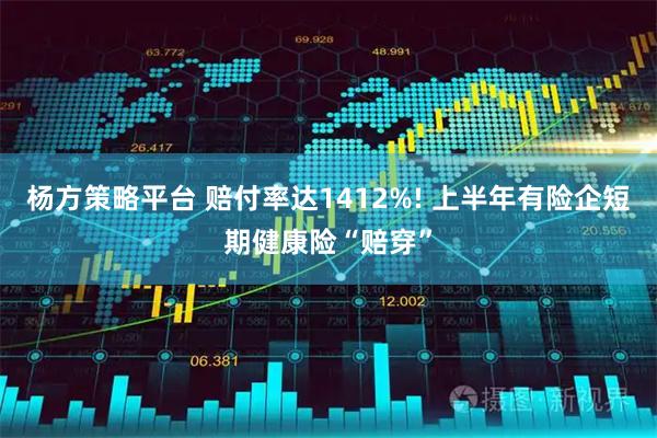 杨方策略平台 赔付率达1412%! 上半年有险企短期健康险“赔穿”